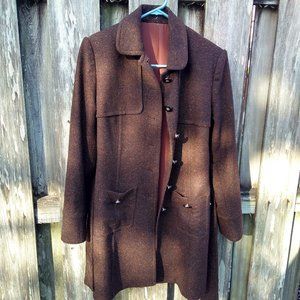 St. John Collection wool driving coat Size 4